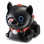 A black cat Micro Pet-i.