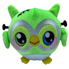 A spooky green owl!